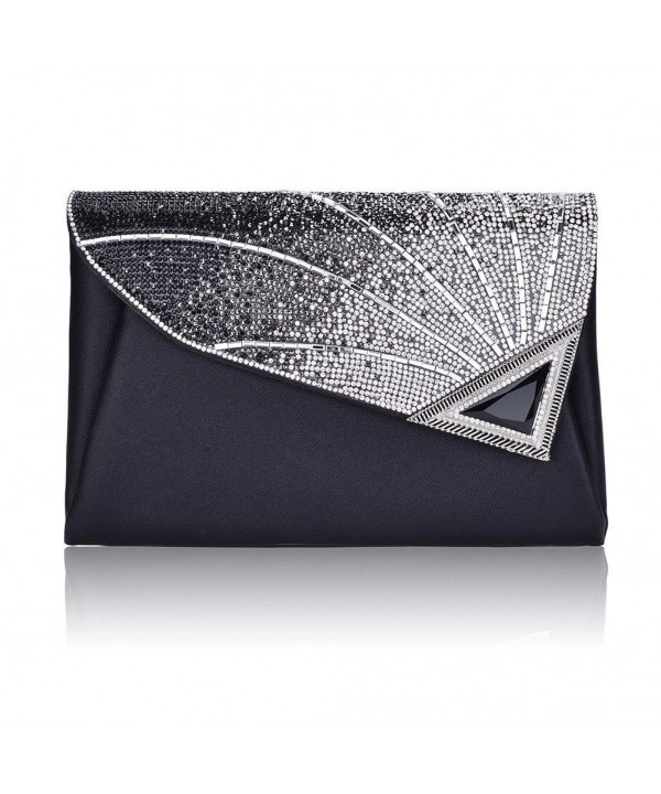 Rhinestone handbags Leather Wedding Cocktail