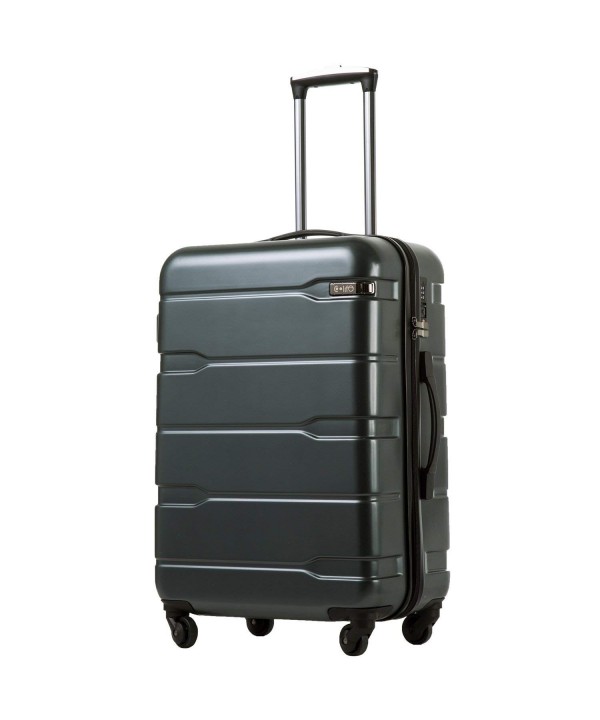 Coolife Luggage Suitcase Spinner Carry