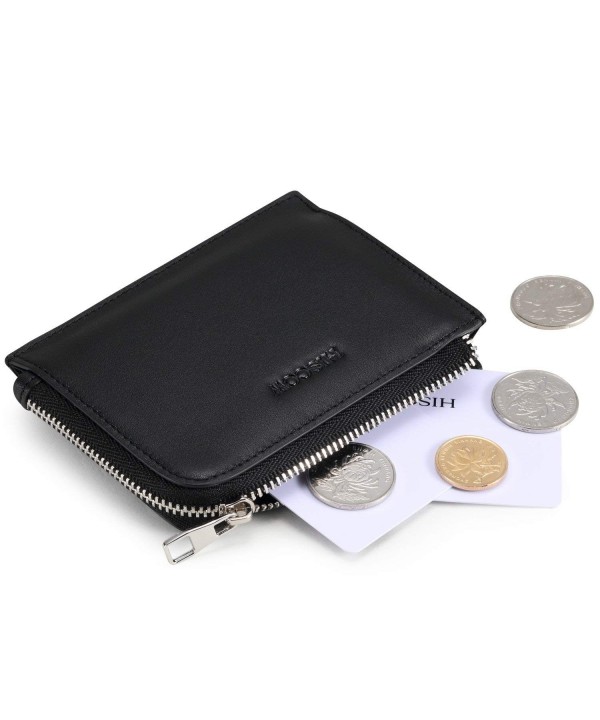 HISCOW Metal Zipper Sector Wallet