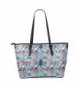 InterestPrint Christmas Snowflakes Shoulder Handbags