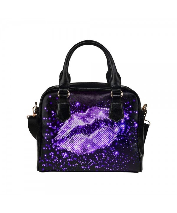 InterestPrint Glitter Womens Shoulder Handbag