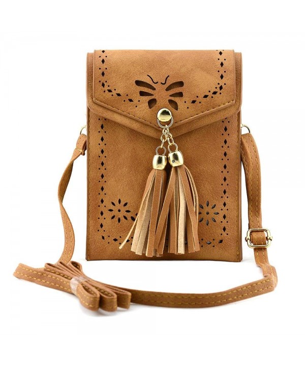 Bausweety Crossbody Portable Shoulder Leather