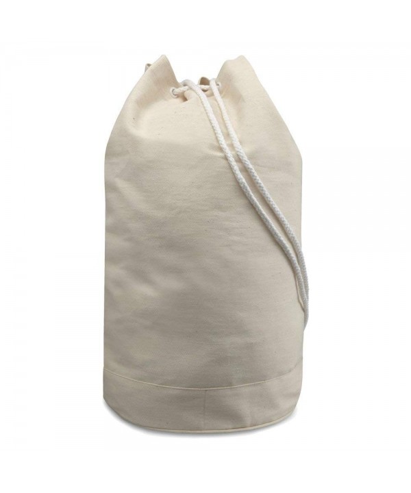 eBuyGB Cotton Drawstring Sailor Bag