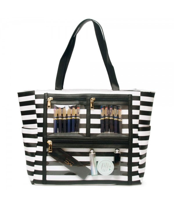 Leather Handbag Striped Marketing Presentation