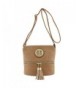 Tassel Accent Small Crossbody Emblem