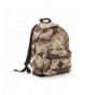 BagBase Camo Backpack Desert