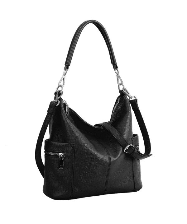 YALUXE Womens Cowhide Leather Shoulder