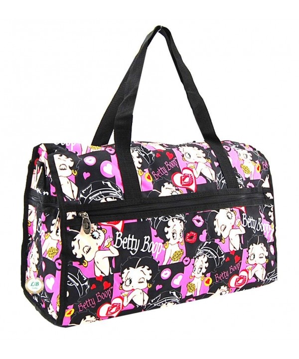 Betty Boop Duffel Durable Microfiber