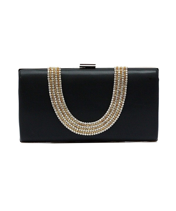 EPLAZA Capacity Rhinestone Evening Handbags