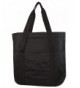 Large Spacious Poly Zipper Tote