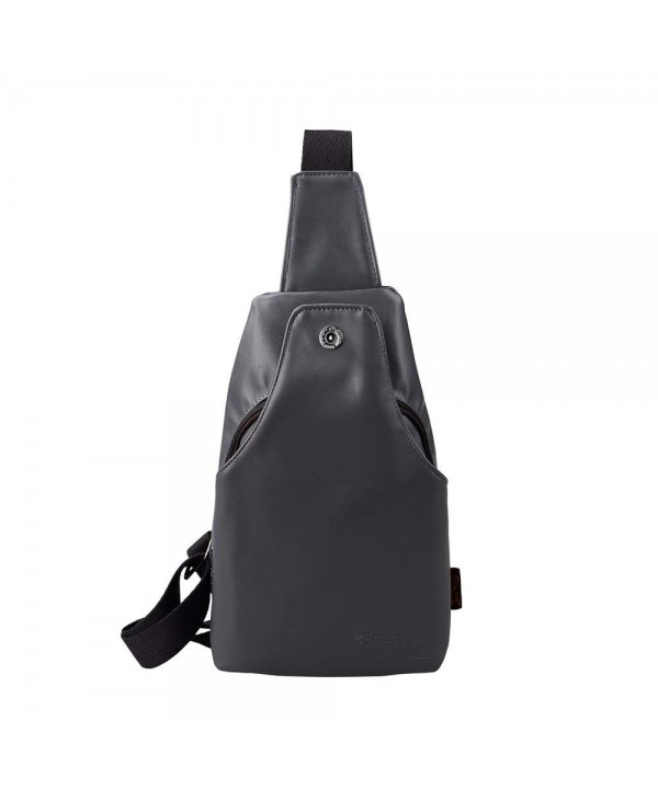 Epokris Leather Small Unbalance Daypacks