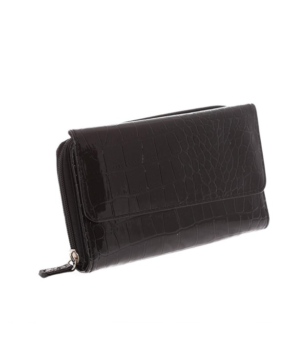 Mundi Big Wallet Croco Pattern