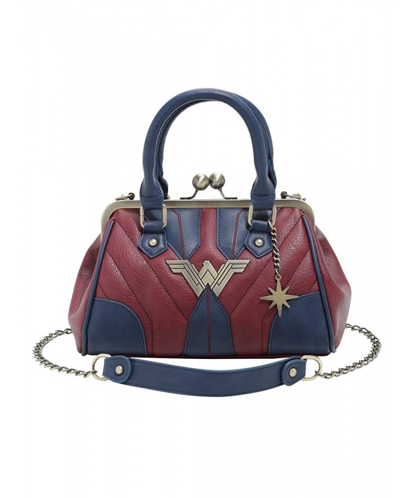 Wonder Woman Comics Kisslock Satchel