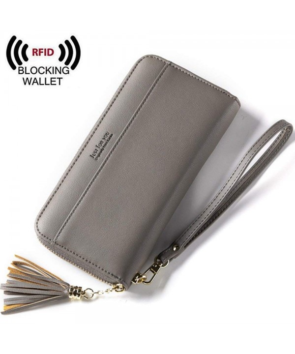 Leather Classic Organizer Removable Wristlet