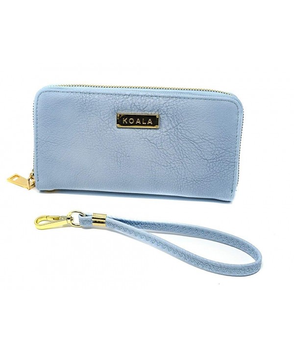 Magnetic Wristlet Wallet Leatherette Removable