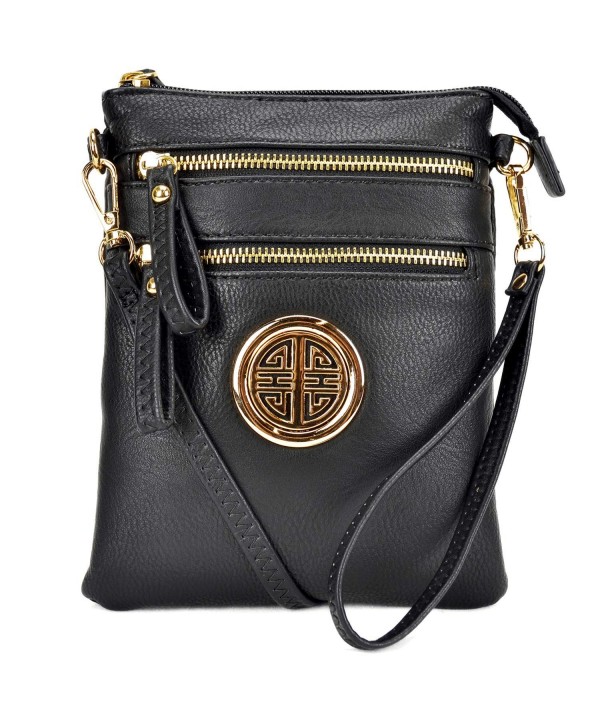 Crossbody Lightweight Shoulder Messenger Small Black