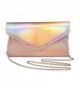 Iridescent Leather Evening Shoulder Crossbody