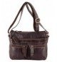 ILISHOP Leather Vintage Crossbody Shoulder