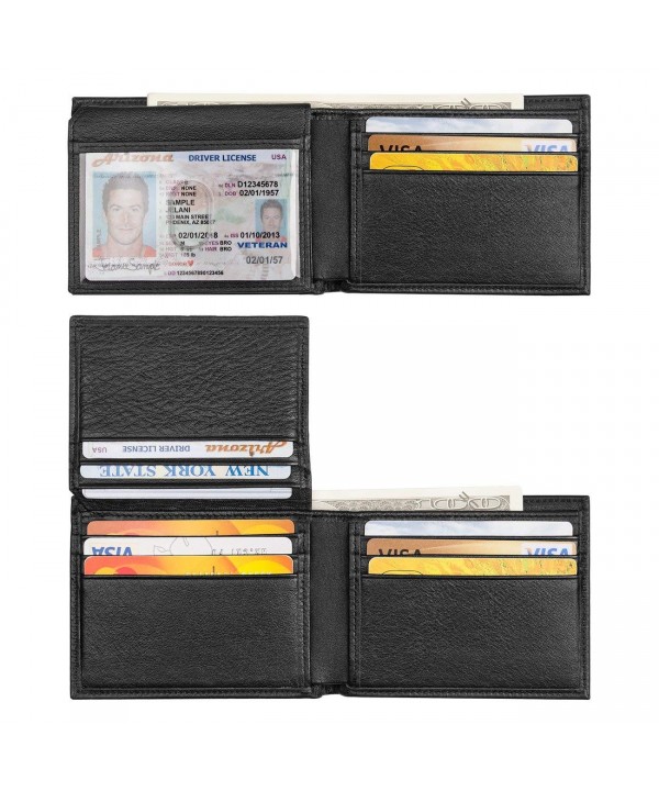 Augus Wallet RFID Bifold Window