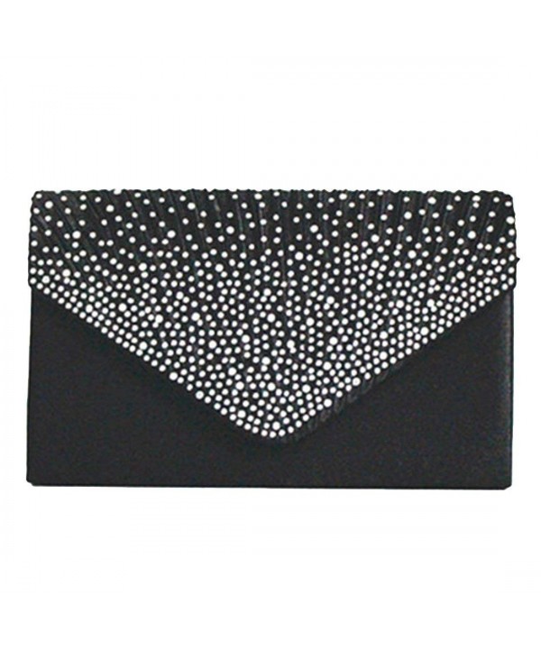 Evening Envelope Rhinestone Frosted Handbag