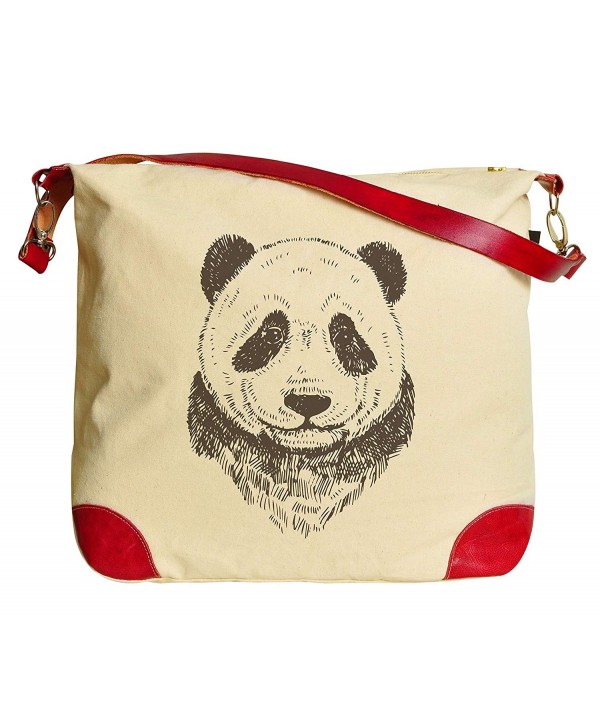 Panda Printed Canvas Shoulder WAS_33